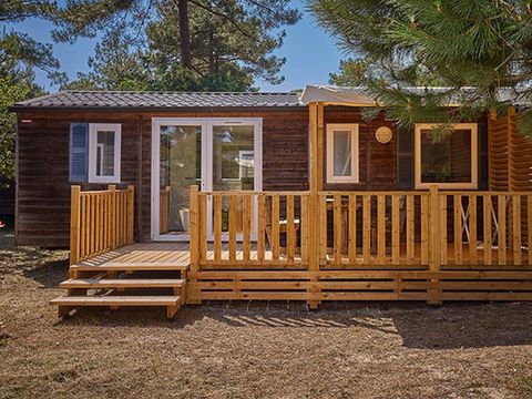 Mobilhome 6 personnes - Comfort XL | 3 Ch. | 6 Pers. | Terrasse surélevée | TV