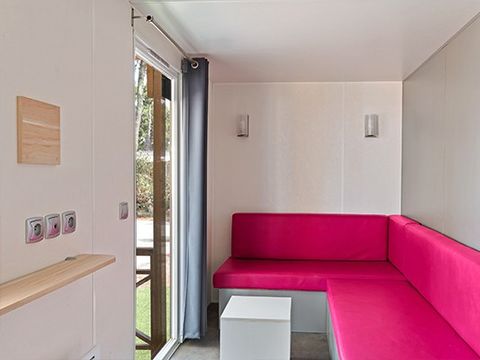 Mobilhome 6 personnes - Comfort XL | 2 Ch. | 4/6 Pers. | Terrasse surélevée | Clim. | TV