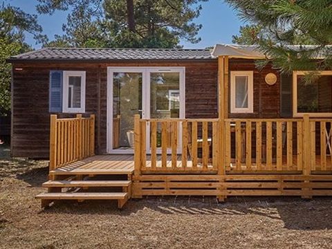MOBILHOME 6 personnes - Comfort XL | 3 Ch. | 6 Pers. | Terrasse surélevée | Clim.