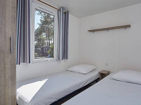 MOBILHOME 6 personnes - Comfort | 2 Ch. | 4/6 Pers. | *Terrasse surélevée *| 1 SDB | Clim.