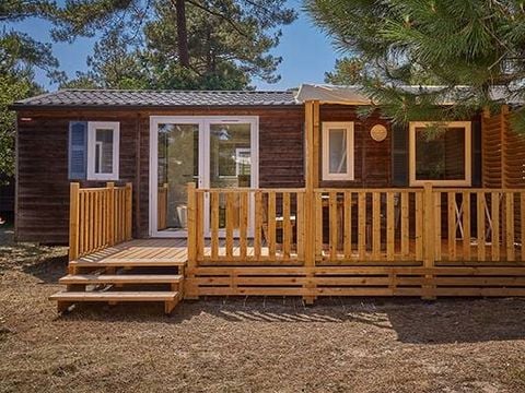 MOBILHOME 6 personnes - Mobil-home | Comfort | 3 Ch. | 6 Pers. | Terrasse surélevée | 1 SDB