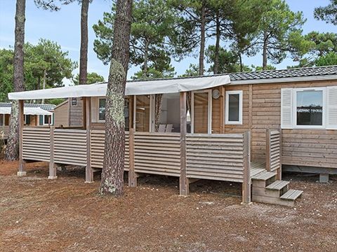 MOBILHOME 6 personnes - Comfort XL | 3 Ch. | 6 Pers. | Terrasse surélevée