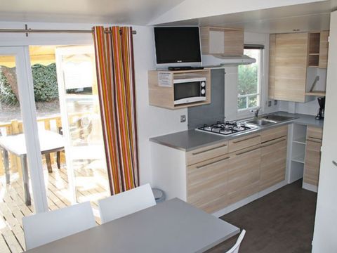 MOBILHOME 5 personnes - 2 chambres ESPACE CLIMATISÉ