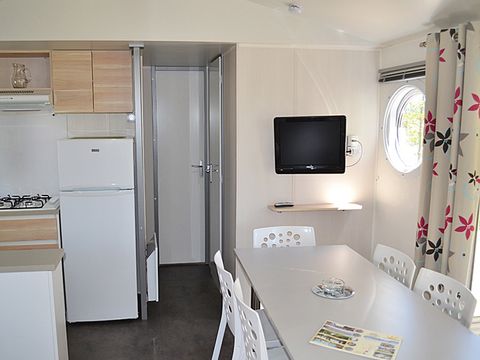 MOBILHOME 8 personnes - 3 chambres XXL avec 2 sdb, 2 wc