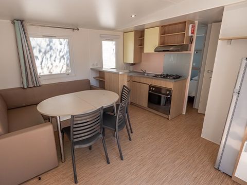 Mobilhome 8 personnes - Comfort XL | 3 Ch. | 6/8 Pers. | Terrasse surélevée | Clim.