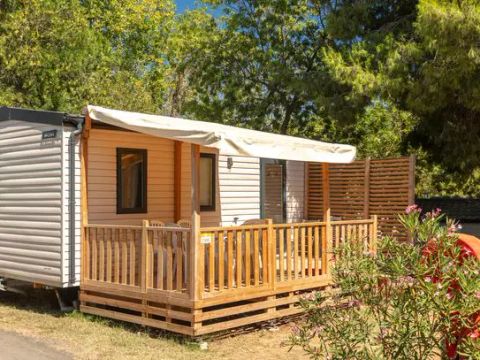MOBILHOME 6 personnes - Comfort | 3 Ch. | 6 Pers. | Terrasse surélevée | Clim.