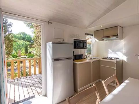 MOBILHOME 6 personnes - Comfort | 3 Ch. | 6 Pers. | Terrasse surélevée | Clim.