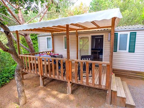 Mobilhome 6 personnes - Comfort | 3 Ch. | 6 Pers. | Terrasse Couverte | Clim.