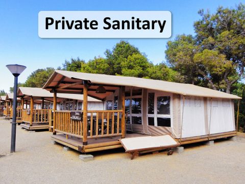 BUNGALOW TOILÉ 5 personnes - Jungle