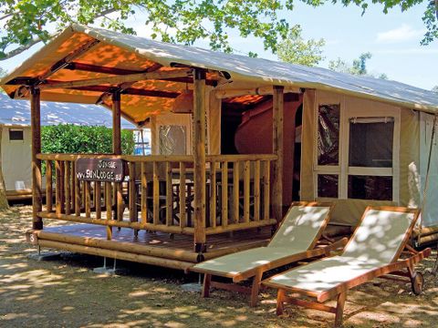 BUNGALOW TOILÉ 5 personnes - Jungle