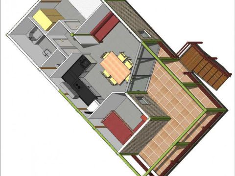 BUNGALOW 6 personnes - S-800