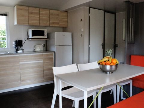 MOBILHOME 6 personnes - S2200 - CLIM - DRAPS - MENAGE FINAL