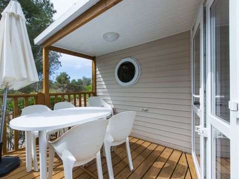 MOBILHOME 6 personnes - S2200 - CLIM - DRAPS - MENAGE FINAL