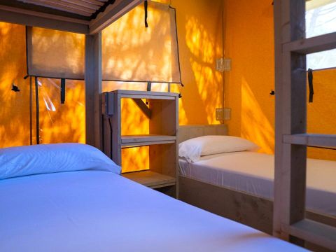 BUNGALOW TOILÉ 5 personnes - Safari Castell