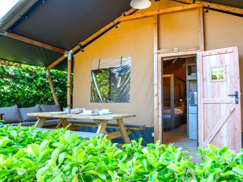 BUNGALOW TOILÉ 4 personnes - Safari La Fosca