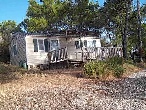 MOBILHOME 6 personnes - S Titania&lodge 73 - Queribus/ Peyrepertuse