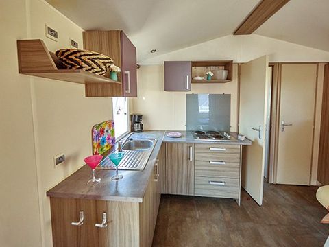 MOBILHOME 6 personnes - Comfort XL | 2 Ch. | 4/6 Pers. | Terrasse surélevée | Clim.