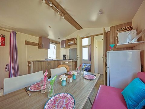 Mobilhome 6 personnes - Comfort XL | 2 Ch. | 4/6 Pers. | Terrasse surélevée | Clim.