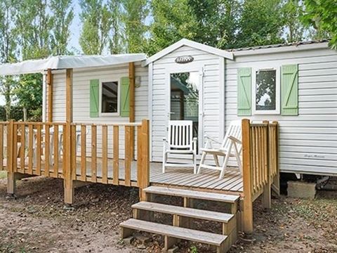 MOBILHOME 6 personnes - Comfort XL | 2 Ch. | 4/6 Pers. | Terrasse surélevée | Clim.