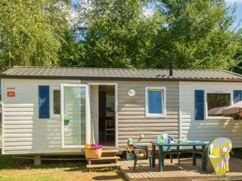 Mobilhome 6 personnes - Comfort | 3 Ch. | 6 Pers. | Terrasse simple | Clim.