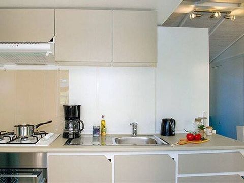 BUNGALOW 6 personnes - Mobil-home | Comfort | 3 Ch. | 6 Pers. | Terrasse simple | Clim.