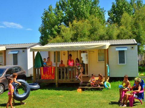 MOBILHOME 4 personnes - 4 places 2 chambres TV, Clim