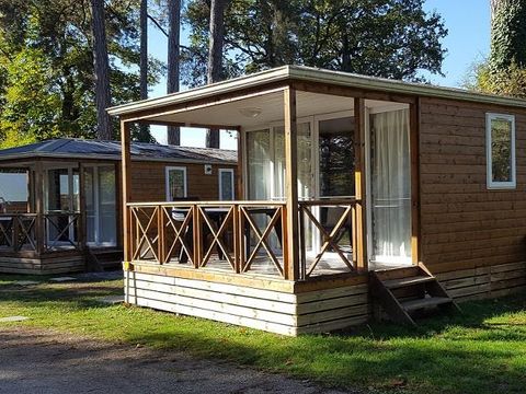 MOBILHOME 4 personnes - COTTAGE ZEN BOIS - 2 Chambres