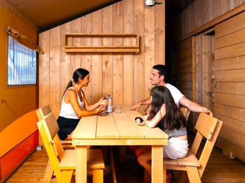 TENTE TOILE ET BOIS 5 personnes - GLAMPING TRAMUNTANA