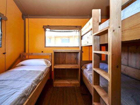 TENTE TOILE ET BOIS 5 personnes - GLAMPING TRAMUNTANA