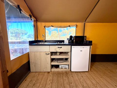 TENTE TOILE ET BOIS 2 personnes - Tente Montgrí