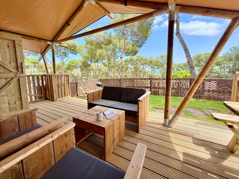 TENTE TOILE ET BOIS 5 personnes - Boutique Illa Roja