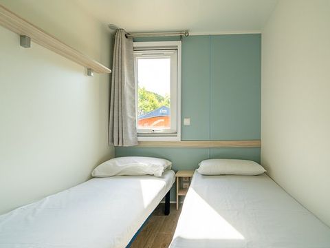 MOBILHOME 4 personnes - Comfort XL | 2 Ch. | 4 Pers. | Terrasse surélevée | Clim.