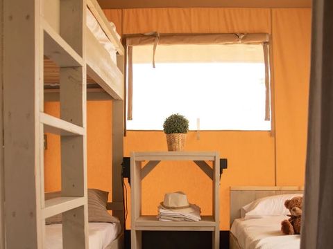 TENTE TOILE ET BOIS 2 personnes - Safari Tent