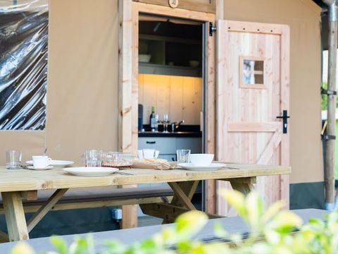 TENTE TOILE ET BOIS 2 personnes - Safari Tent