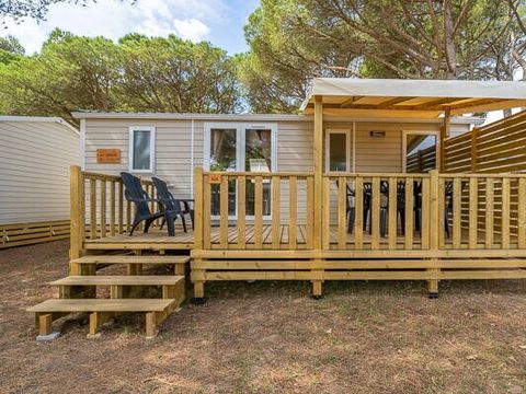 MOBILHOME 6 personnes - Mobil-home | Comfort | 3 Ch. | 6 Pers. | Terrasse surélevée | Clim.