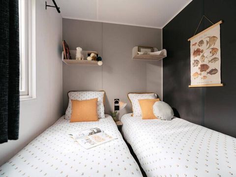 Mobilhome 6 personnes - Mobil-home | Premium | 3 Ch. | 6 Pers. | Terrasse Lounge | Clim. | TV