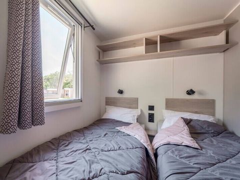 Mobilhome 6 personnes - Mobil-home | Premium | 3 Ch. | 6 Pers. | Terrasse Lounge | Clim. | TV