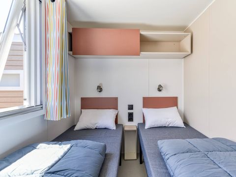 Mobilhome 6 personnes - Mobil-home | Premium | 3 Ch. | 6 Pers. | Terrasse Lounge | Clim. | TV