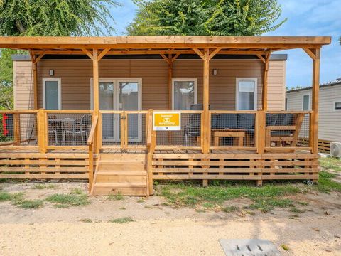Mobilhome 6 personnes - Mobil-home | Premium | 3 Ch. | 6 Pers. | Terrasse Lounge | Clim. | TV