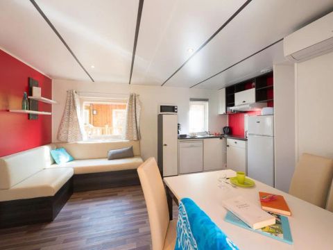 MOBILHOME 6 personnes - Ciela Confort Luxe  3 chambres - 2 salles de bain