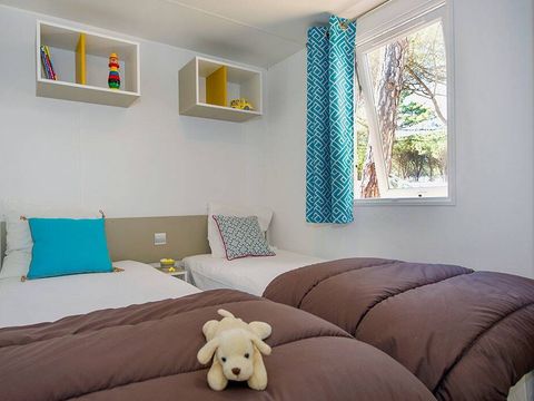 MOBILHOME 6 personnes - Mobil-home | Premium | 3 Ch. | 6 Pers. | Terrasse Lounge | Clim.