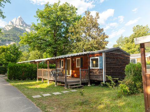 MOBILHOME 4 personnes - Standard 27m² - 2 chambres + TV + Terrasse