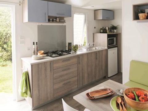 MOBILHOME 6 personnes - C- Mobil-home Caraïbes - 2 chambres