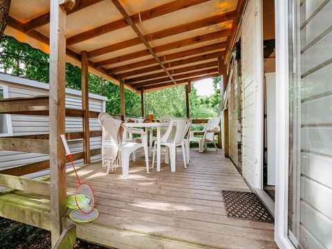 Mobilhome 6 personnes - Mobil-home | Comfort XL | 3 Ch. | 6 Pers. | Terrasse surélevée