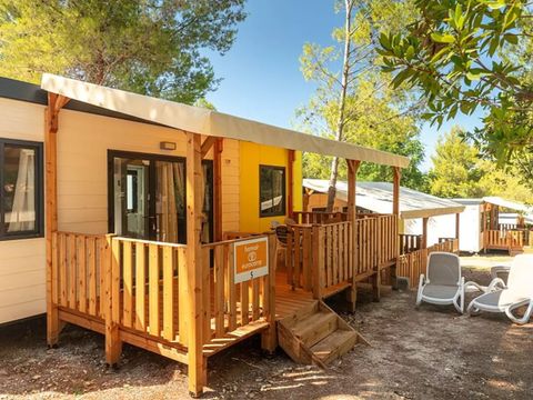 Mobilhome 6 personnes - Comfort | 3 Ch. | 6 Pers. | Terrasse surélevée | Clim.