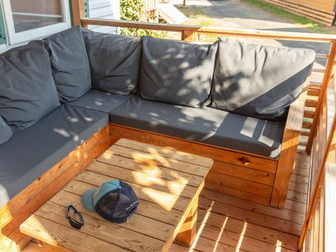 MOBILHOME 4 personnes - Premium | 2 Ch. | 4 Pers. | Terrasse | 1 SDB | Clim.