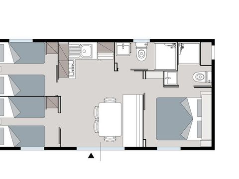 MOBILHOME 7 personnes - Happy Superior