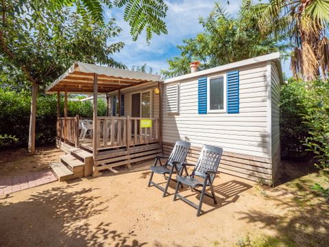 MOBILHOME 4 personnes - Mobil-home | Comfort | 2 Ch. | 4 Pers. | Terrasse surélevée | 1 SDB | Clim.