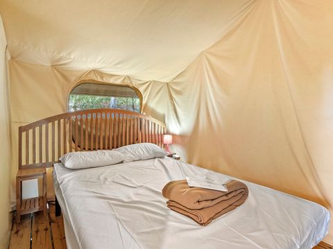 TENTE TOILE ET BOIS 5 personnes - LODGE KENYA