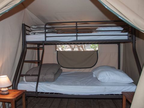 TENTE TOILE ET BOIS 5 personnes - LODGE KENYA
